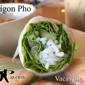 Saigon Pho - Spring Roll ($3.50) - Detail - Vietnamese Near Me - Vacaville, California
