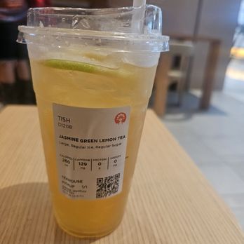 Chagee Modern Teahouse - Jasmine Green Lemon Tea - Coffee & Tea Near Me - Culver City, California Chagee Modern Teahouse - Jasmine Green Lemon Tea - Coffee & Tea Near Me - Culver City, California