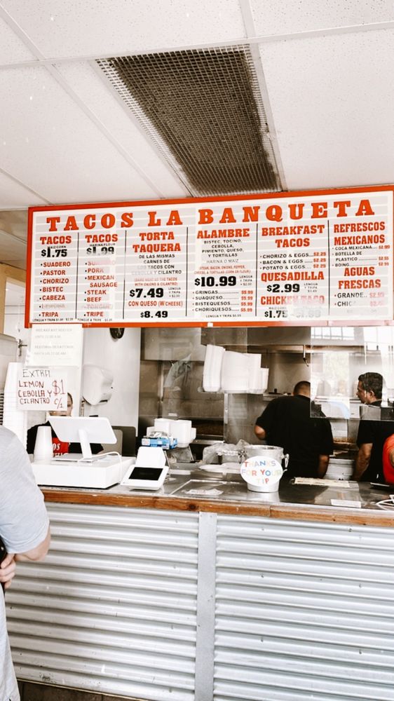 Tacos La Banqueta Puro DF