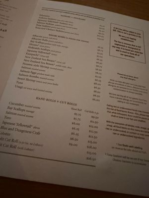 Menu photo 8 SUGARFISH Pasadena, CA