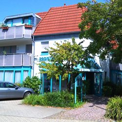 Mediterran - von außen am Morgen