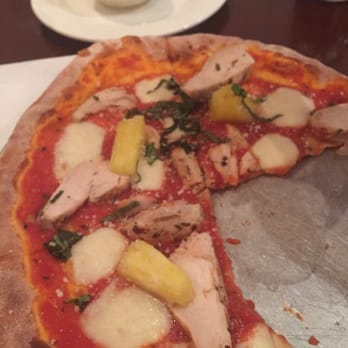 Nonna Bartolotta's - Magheritta pizza w/ added chicken and pineapple - Italian Near Me - Milwaukee, Wisconsin