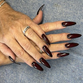 Tourney Nails - My talons painted scary for Halloween! - Nail Salons Near Me - Santa Clarita, California Tourney Nails - My talons painted scary for Halloween! - Nail Salons Near Me - Santa Clarita, California