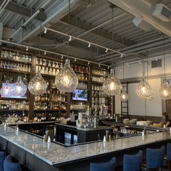 Asti - A view of the beautiful bar (we were first there in the morning when it opened, that's why it's empty)