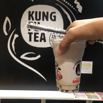 Kung Fu Tea - Cary - TARO MILK/ MILK GREEN TEA - Bubble Tea Near Me - Cary, North Carolina
