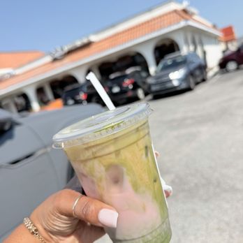 Colattao Coffee House - Strawberry Vanilla Matcha Latte - Coffee & Tea Near Me - Virginia Beach, Virginia