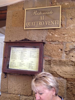 Menu photo 5 Ai Quattro Venti Montepulciano, SI Menu photo 5 Ai Quattro Venti Montepulciano, SI