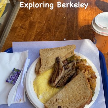 Bongo Burger - Two Eggs any Style with Sausage - Burgers Near Me - Berkeley, California