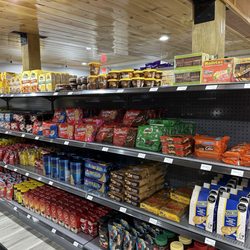 Franky's Latin Market and Liquors - Product shelves