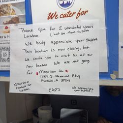 Notice of move to new location