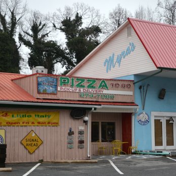 Myra's Little Italy - the outside of the restaurant - Italian Near Me - Valdese, North Carolina Myra's Little Italy - the outside of the restaurant - Italian Near Me - Valdese, North Carolina