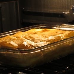 My Big, Fat, Greek Cooking Class! - Delicious and Warm Galaktoboureko!