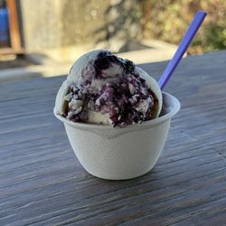 Heidi's Ice Cream Shop - Wild Blueberry Crème Fraiche