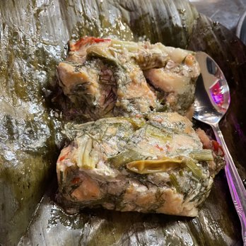 Lao Kitchen - Mok Pla Salmon !! - Laotian Near Me - Las Vegas, Nevada Lao Kitchen - Mok Pla Salmon !! - Laotian Near Me - Las Vegas, Nevada