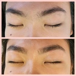 Simply Skincare by Sonia - Brow clean up and tint for this beauty.