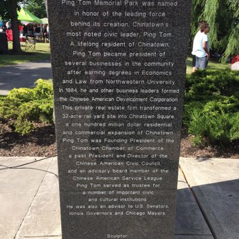 Ping Tom Memorial Park - Park named after him - Parks Near Me - Chicago, Illinois