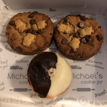 Michael's Cookie Jar - 2 Smores and a moon cookie. - Bakeries Near Me - Houston, Texas