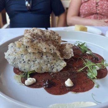 Santacafé - Elk Carpaccio - Cafes Near Me - Santa Fe, New Mexico