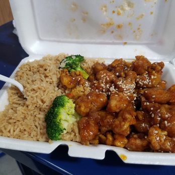 China House Restaurant - Sessme Chicken with Pork fried rice and drink for $5.25 - Chinese Near Me - Baton Rouge, Louisiana China House Restaurant - Sessme Chicken with Pork fried rice and drink for $5.25 - Chinese Near Me - Baton Rouge, Louisiana