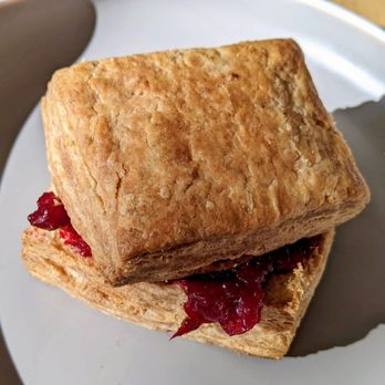 Manresa Bread  - 12/24/22 Biscuit With Jam - Breakfast & Brunch Near Me - Campbell, California
