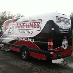 Fine Lines Painting - Awesome paint van