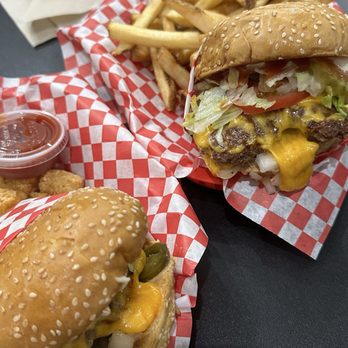 Sky Rocket Burger Frisco - Single Burger and Double Burger - Burgers Near Me - Frisco, Texas