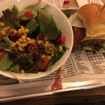 Bar Basic - Salad very good with nice mix of veggies and pleasant dressing - New American Near Me - Brooklyn, New York