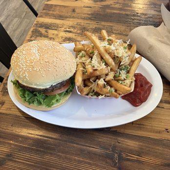 206 Burger Company - Hamburger, Parmesan Garlic Fries - Burgers Near Me - Seattle, Washington