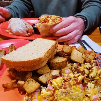 Squeeze In - Scramble and flay omelet in a burrito - Breakfast & Brunch Near Me - Truckee, California Squeeze In - Scramble and flay omelet in a burrito - Breakfast & Brunch Near Me - Truckee, California
