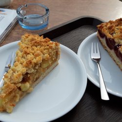 Insel-Praline - Apfel- und Pflaumen-Streuselkuchen