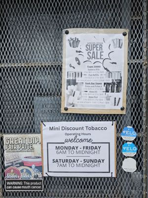 cheap tobacco hours DISCOUNT TOBACCO - Updated June 2026 - 11 Photos - 4500 NW 10th St,  Oklahoma City, Oklahoma - Beer, Wine & Spirits - Phone Number