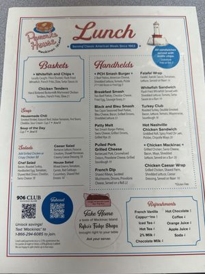 Menu photo 2 Pancake House Mackinac Island, MI Menu photo 2 Pancake House Mackinac Island, MI