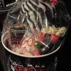Teddy’s Candy Bar - Movie night gift basket