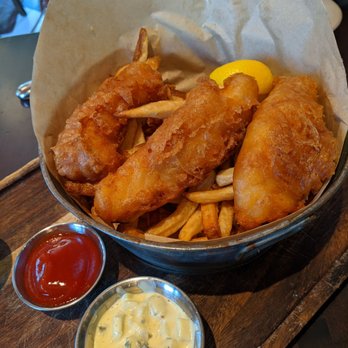 The General Public - Fish n chips - New American Near Me - Houston, Texas The General Public - Fish n chips - New American Near Me - Houston, Texas