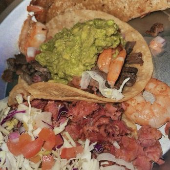 Los Cuates Seafood and Bar - Three Birra Taco Plate - Seafood Near Me - Chula Vista, California Los Cuates Seafood and Bar - Three Birra Taco Plate - Seafood Near Me - Chula Vista, California