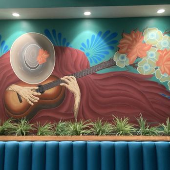 Descanso Restaurant - There are so many outstanding murals and this one is very unique. - Mexican Near Me - Los Angeles, California Descanso Restaurant - There are so many outstanding murals and this one is very unique. - Mexican Near Me - Los Angeles, California