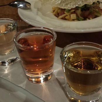 Chan Seattle - Sake flight + tuna tartar - Asian Fusion Near Me - Seattle, Washington Chan Seattle - Sake flight + tuna tartar - Asian Fusion Near Me - Seattle, Washington