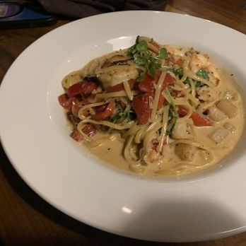 East End Grill - Seafood pasta was excellent. - New American Near Me - Lafayette, Indiana