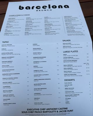Menu photo 1 Barcelona Wine Bar Pittsburgh, PA
