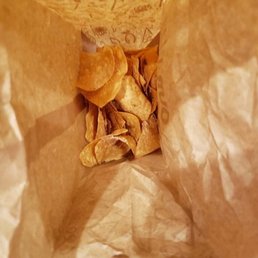 April fools, I'm a small bag disguised as a large bag with kiddy chips portions. April fools, I'm a small bag disguised as a large bag with kiddy chips portions.