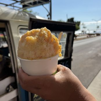 Gus Hawaiian Shave Ice - POG (Passion Orange Guava) - Shaved Ice Near Me - Kihei, Hawaii Gus Hawaiian Shave Ice - POG (Passion Orange Guava) - Shaved Ice Near Me - Kihei, Hawaii