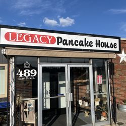Legacy Pancake House - Restaurant entrance