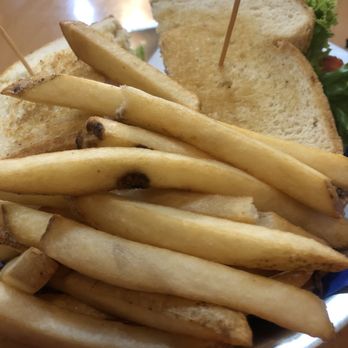 Twisters Eatery and Bed & Breakfast - Club sandwich on toasted sourdough with home fries - Bed & Breakfast Near Me - Guernsey, Wyoming Twisters Eatery and Bed & Breakfast - Club sandwich on toasted sourdough with home fries - Bed & Breakfast Near Me - Guernsey, Wyoming