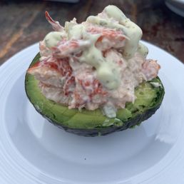 Lobster Salad Stuffed Avocado