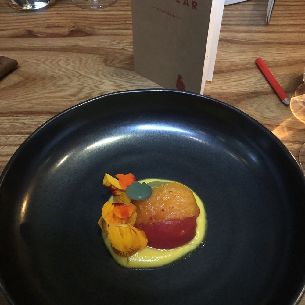 Lazy Bear - Tomato dish - New American Near Me - San Francisco, California