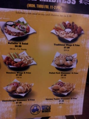 Menu photo 7 Buffalo Wild Wings San Diego, CA