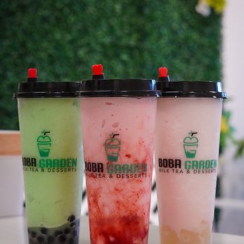 Boba Garden - Come Check Out Our Signature Drinks. Especially the Strawberry Coconut Smoothie! - Bubble Tea Near Me - Fresno, California Boba Garden - Come Check Out Our Signature Drinks. Especially the Strawberry Coconut Smoothie! - Bubble Tea Near Me - Fresno, California