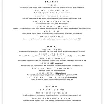 Bliss - Restaurant Week Menu - New American Near Me - San Antonio, Texas Bliss - Restaurant Week Menu - New American Near Me - San Antonio, Texas