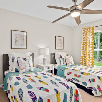 SeaGate Homes - Second Bedroom - General Contractors Near Me - Palm Coast, Florida