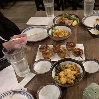 Izakaya Tenzo - Chicken meatballs, rock shrimp, fried chicken - Salad Near Me - Brooklyn, New York Izakaya Tenzo - Chicken meatballs, rock shrimp, fried chicken - Salad Near Me - Brooklyn, New York